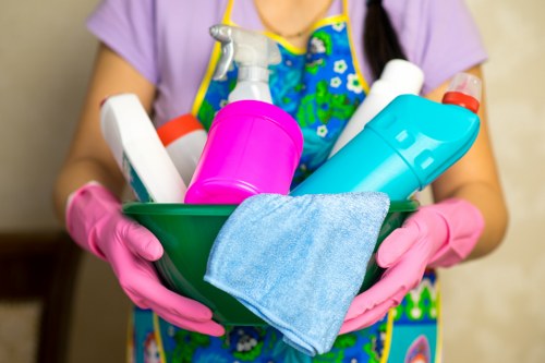 Corridor and hallway communal area cleaning example