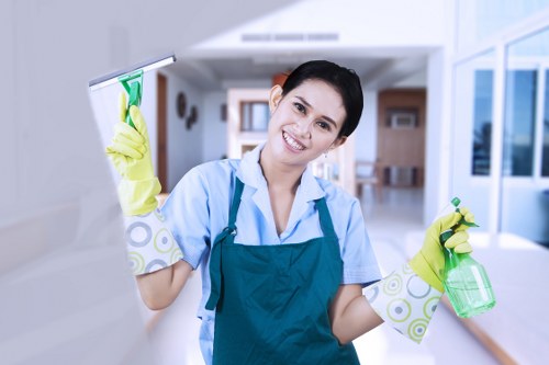 Bathroom limescale and tile cleaning during tenancy end